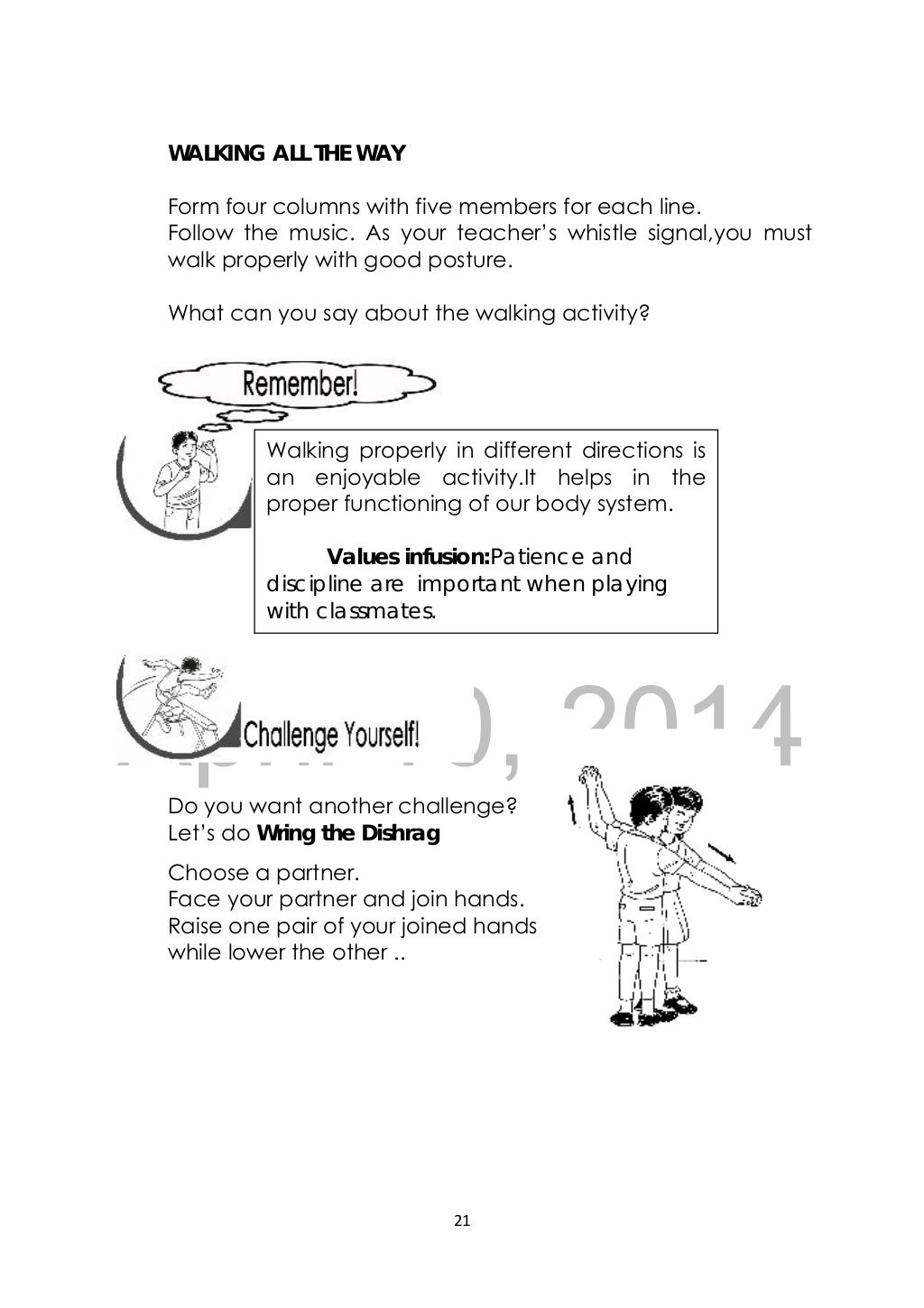 K TO 12 GRADE 3 LEARNING MATERIAL IN PE