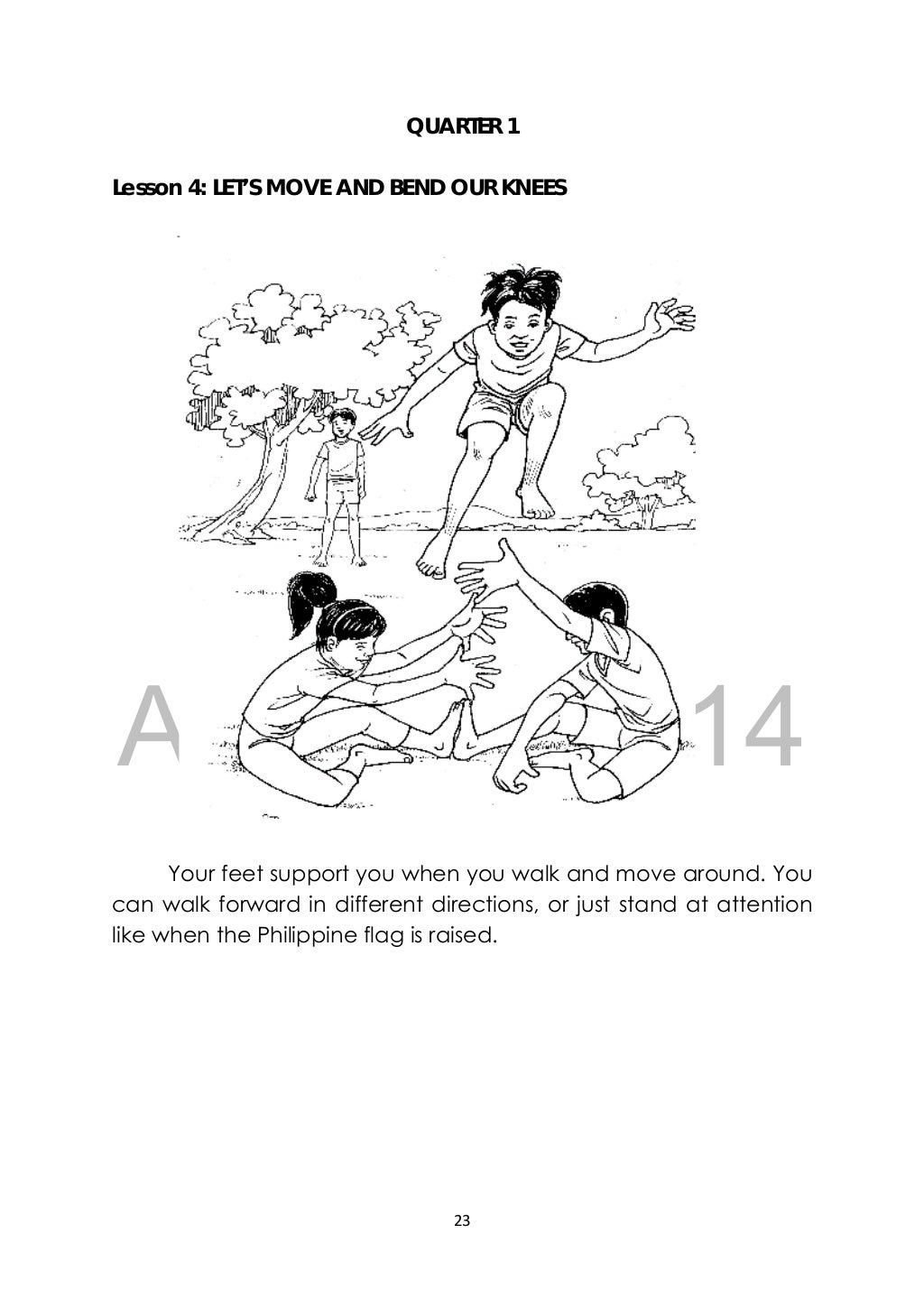 K TO 12 GRADE 3 LEARNING MATERIAL IN PE