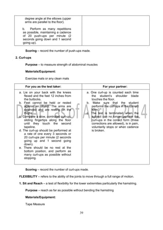 K TO 12 GRADE 9 LEARNER’S MATERIAL IN PE | PDF