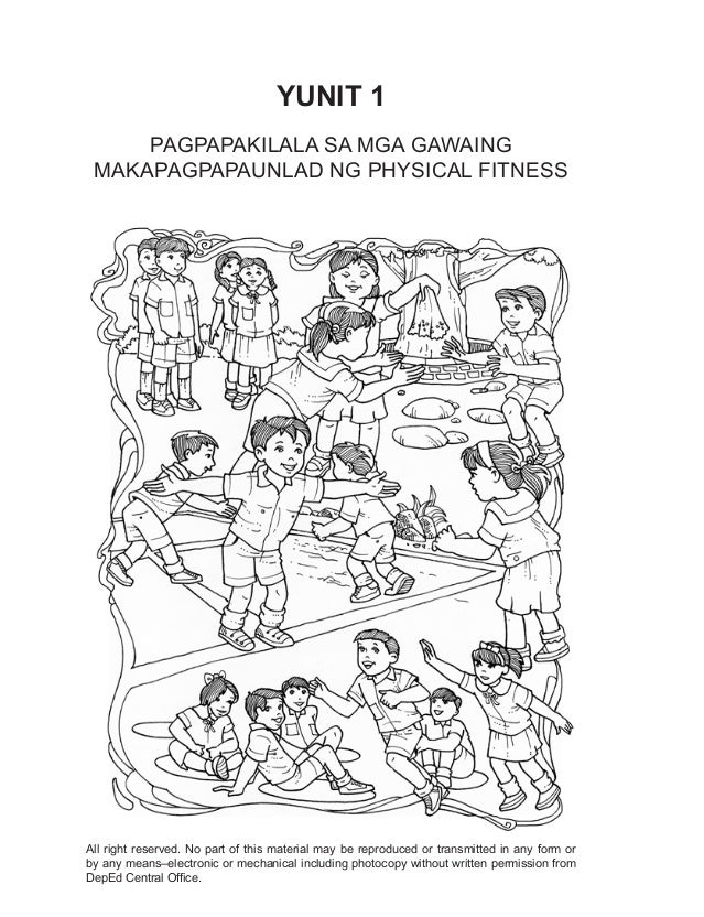 K TO 12 GRADE 4 LEARNER’S MATERIAL IN PHYSICAL EDUCATION (Q1Q4)