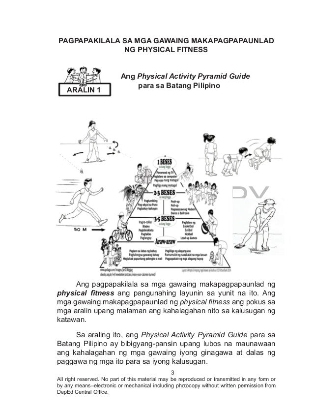 K TO 12 GRADE 4 LEARNER’S MATERIAL IN PHYSICAL EDUCATION (Q1-Q4)