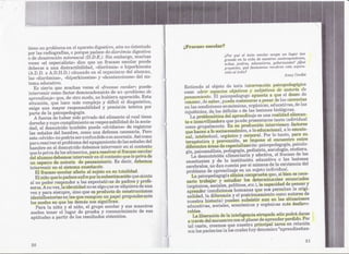 ",   11
     ,




          tiene un probleI1Cla(m,elaparato digf.~stivo, ún no detedado
                                                      a                       ¿li'r:Elcas(JieSicolar?
          por las radiografías, o porque padece dl:~disritmia digestiva                                 ¿pQr qué el PoXitoscolar ocupa un lu.gar tan
                                                                                                                         e
          o de desat,enciÓnestomacal (D.D.EJ. Sin emhargo, muchas                                       grande en la. vida de mtestl'O.s co.nteinj1W'úlíl(i)O$,
          veces «el especialista» dice que un fracaso escotar pu,e:de                                   nhíos, p,:tdres, edÚc(¡:.donJs, goberncmtes?        ¿Qué
          deberse a una distractibilidad, ~Idisrihnia» o hipl~r]o!:inEisia                              1I1'Q)lectl:m,qué j(~nt'I'¡lmas recalJren ~',i¡t(l.
                                                                                                                                                         aspira..
          (A.D.D. o A.D.H.D.) situando en el organismo del alum.no,                                     ciÓn f.tl é;cito?
                                                                                                                                                 Anny Cordié
          las <.disritmias», «hiperkinesias" y «desatencione8" del sis..
          tema edueativo"
            Jt~::;   cierto que muchas veces el «fracaso,escolar»puede        Entiendo al objeto de toda intervendón psicopi~dagógica
          intervenir como factor des{:mcadEmanto e un <problemade I
                                                     d                        como abril' espacios objetivos .Ysubjetivos de autol'ía de
          aprendizaje» que, de otro modo, no hubiera aparecido. E:sta!        pensamiento. :E~l sieoped~lgogoapue¡:lta a que el deseo d€!
                                                                                                   p
          situación, que hace más complEjo y dificil el dieLgnóstico,'        conocer, de saber, pUéda sostenerse a pesar de las carencias
          exige una mayor regponsabilidad y precisión teórica por             en las condiciones econónUcas,ol'gáni<:as, d.ucativas, d~~
                                                                                                                             e              las
          parte de la psicopedagogía.                                         in.ju~ticil:Jls, los déficits ()de las lasiones hiológicas.
                                                                                             d~
             A fuerza de haber Bidoprivado del alimento al (:ua1tiene             La pro'blemá.ticadel aprendizaje éS una roalidad. alienan~
          derE~cho cuyo eumplimiento esrespollsabilidad d,ela socie-
                    y                                                         te E~ in:rric,vilizadoraque puede presentarse tanto jlndividual
          dad, ~l dE~snutridots,mbién puede «olvidarse» de registrar           como grupalffiisnte.Ensu producci6n intervienen factores
          las señales del hambre, como UIla defensa necesaria. Pero            qUE~ hacen a lo socioeconómico,a lo educacional, a lo emclcio~
           este «olvido»no podría ser confundido con anorexia. Así como        na1, intelectual, orgánico y corporal. Por' lo tanto, para su
           para resollverel problema del apagamionto dl~las s.~ñaleEi  del     terapéutica y. prevEmCÍón,se impone eloncuen.tro eintre
                                                                                                              .
           hambre en el d,ssnutJridodebemos intE~rveniren el cont.~xtQ         difierentes áretls de Etspecializacitón:p$icopedagogLa,psicolo~
           que lo priva de los aliJnE:mtos,
                                          para resolver el fracaso esc'Dlar    gía.,psicoanálisis, pEdagogía, pediatria, sociología, etcétera.
           del alumno debemos intervenir en el contexto que lo priva d~            JLade!mutric:ióna,lime:o.tarlaY afe(~tiva,el fraeaso de los
           unespacito de fl.utona. de pensamiento. Es dadl"j debemos           en¡,eiiantes Y de la institudó:o. ed;i,cativ~lo 1a.8lesionel3
           intE!I'Venir n el sist..Eimanseñante,
                       e              e                                        cerebral,es, no dan cU~)nta si mismos de la existencia del
                                                                                                             por
              :Eafracasoes:colar afecta al sujeto en.su totalidad.              problema de a.prendizajéen un sujeti()indi'vidu,at
              :EnniñCr ue lo padece sufirepor la subestimación que si.mta
                      q                                                            'Lapsicopedagogí:aclínica cOI1i1prueb~   qu,~,sibien e$1tleCe~
           al no poder respondE!ra las expE~ctativas padrE~s p1'ofe~
                                                        de        y             sa:cio trab¡;}.jary estudiar los determinaJ!1:tesEmuncilados
           sorles.Asu vez, la identidad no es algo que se ¡adquil~ra una
                                                                    de          (orgánicoEl, o(~iales, oliticoa, e1;c.),a capaddad de penStlr y
                                                                                              s        p               l
           vez y para siempre, :;¡inoque es producto de!construccion.es         aprendEr (condicioIleshumanas que nos p~rmiten la IQrigi-
           identificEltorial3 las que cump]lenun papeJ[prepl)ndér¡~nte
                             en                                                 na.1idad:,a diferencia y el posiciona:miento como autores de
                                                                                           l
           los modos en que los demiis nos signHican.                           nuestl'a historia) puedelJ.subsi$tir ~lun eJl las i~ituaciones
              Para la niña y el niño, el gru.po escolar y sus maes,tros         ed.ucativas, socialeB, económicóiS orgánieas más de¡:~favo-
                                                                                                                     y
            sUEjlenbmer €!llugar de prueba y ri::!conodmientode sus,            l'ables.
            apt;itude:~a partir d.~los resultados obtenidos.                        La liberaci6n de la inteligendaatrapadB sólo podrá darse '
                                                                                a 1~ravés,del encuentro       con el placer d(~aprender          perdido. Por        
                                                                                tal raz6n, creemos que nuestra principal tarea en relación
                                                                                con los pacíen.tes (a los cuales hoy denomino "aprendiseñan-
                                                                                                                                                                21
           20
 