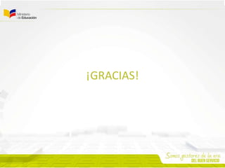 ¡GRACIAS!
 