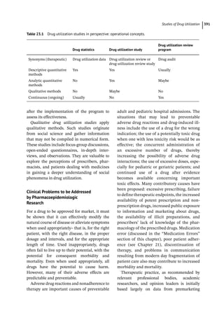 Pharmacoepidemiology & pharmacoeconomics