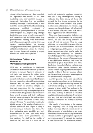 Pharmacoepidemiology & pharmacoeconomics