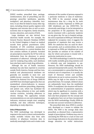 Pharmacoepidemiology & pharmacoeconomics