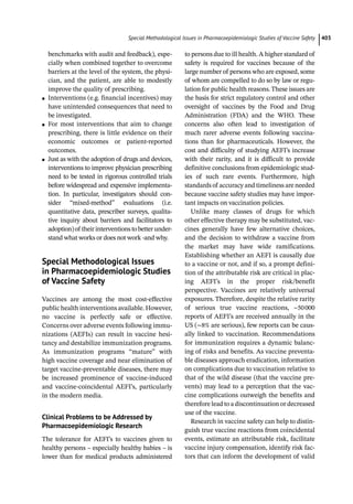 Pharmacoepidemiology & pharmacoeconomics