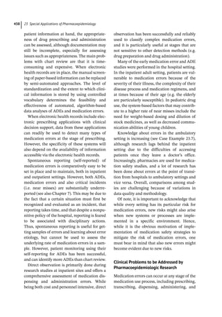 Pharmacoepidemiology & pharmacoeconomics