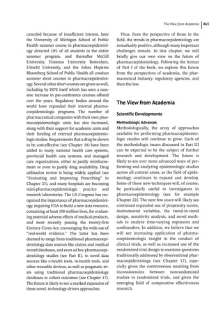 Pharmacoepidemiology & pharmacoeconomics