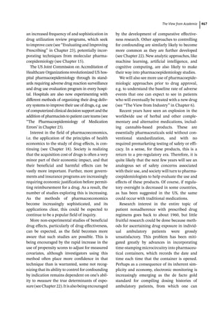 Pharmacoepidemiology & pharmacoeconomics