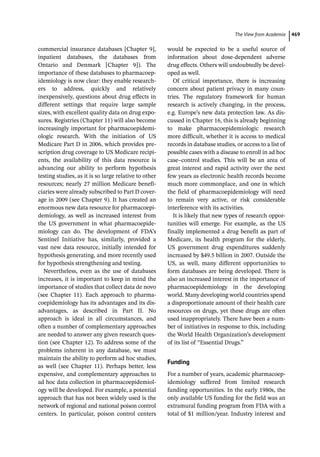 Pharmacoepidemiology & pharmacoeconomics
