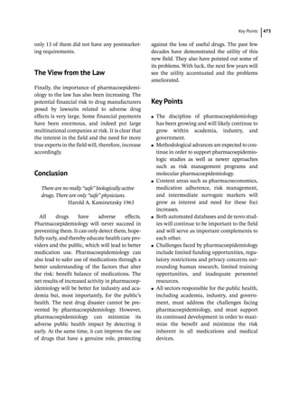 Pharmacoepidemiology & pharmacoeconomics