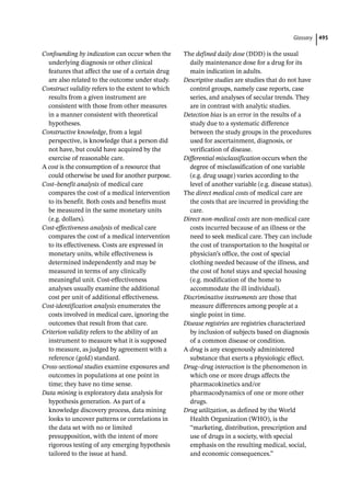 Pharmacoepidemiology & pharmacoeconomics