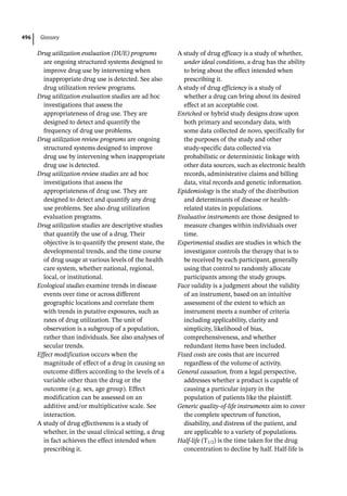 Pharmacoepidemiology & pharmacoeconomics