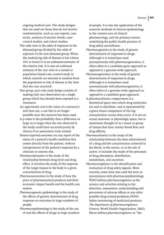 Pharmacoepidemiology & pharmacoeconomics