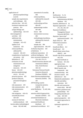 Pharmacoepidemiology & pharmacoeconomics