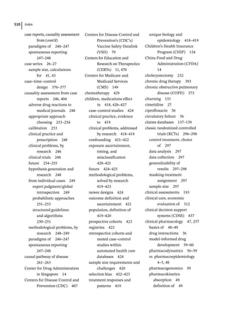Pharmacoepidemiology & pharmacoeconomics