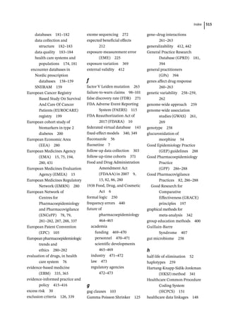 Pharmacoepidemiology & pharmacoeconomics