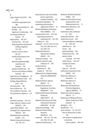 Pharmacoepidemiology & pharmacoeconomics