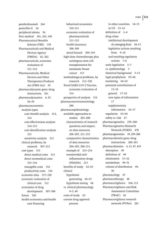 Pharmacoepidemiology & pharmacoeconomics