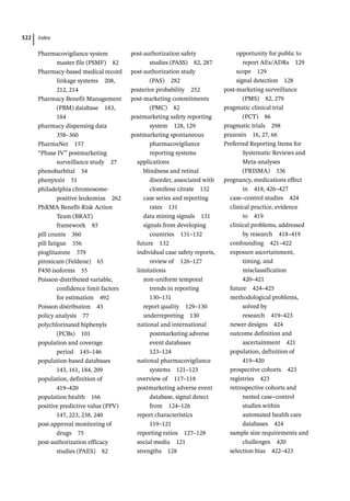 Pharmacoepidemiology & pharmacoeconomics