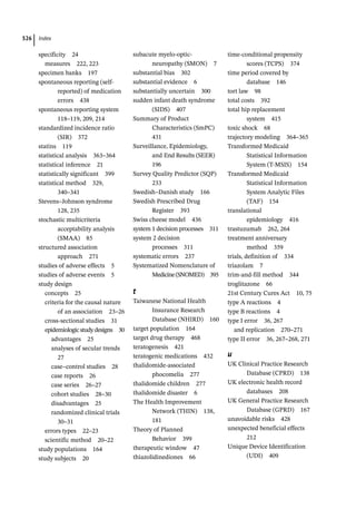 Pharmacoepidemiology & pharmacoeconomics