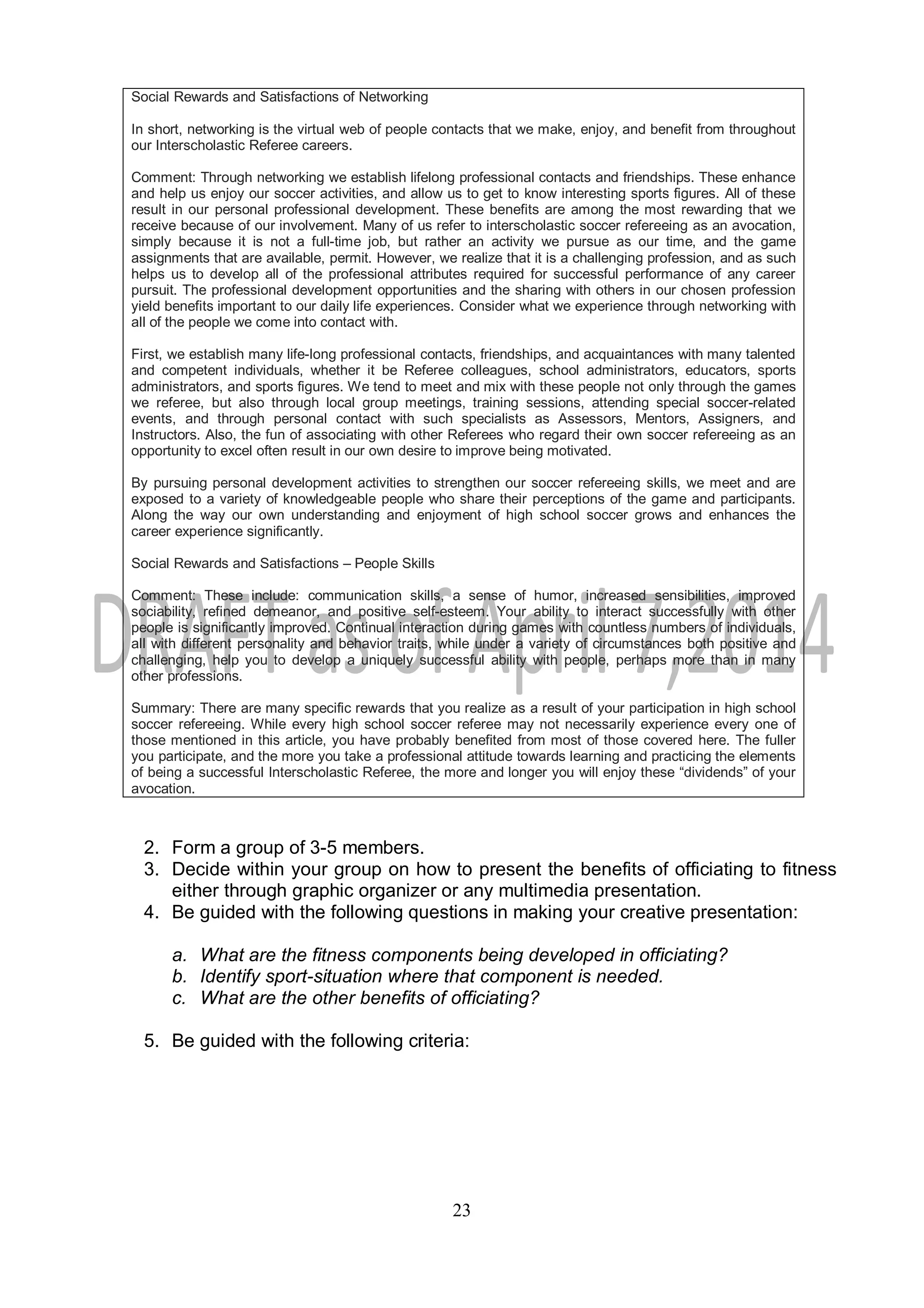 Physical Education (P.E.) Grade 9 Module (1st - 4th Quarter) | PDF