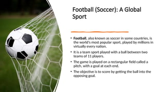 Comprehensive Overview of Football: History, Rules, and Global Impact ...