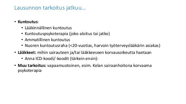 Blausunto kuntoutustuki