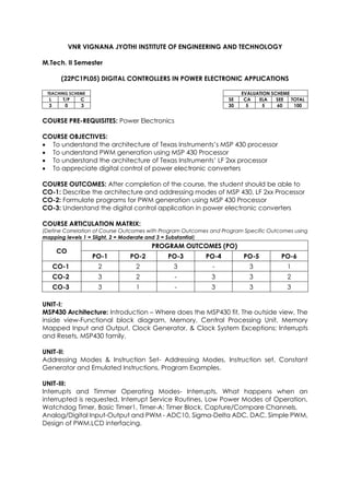 DIGITAL CONTROLLERS IN POWER ELECTRONIC APPLICATIONS | PDF