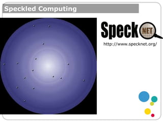 Speckled Computinghttp://www.specknet.org/