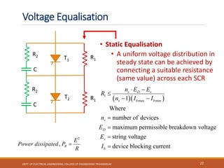 Power Electronics - Silicon controlled rectifiers | PPT