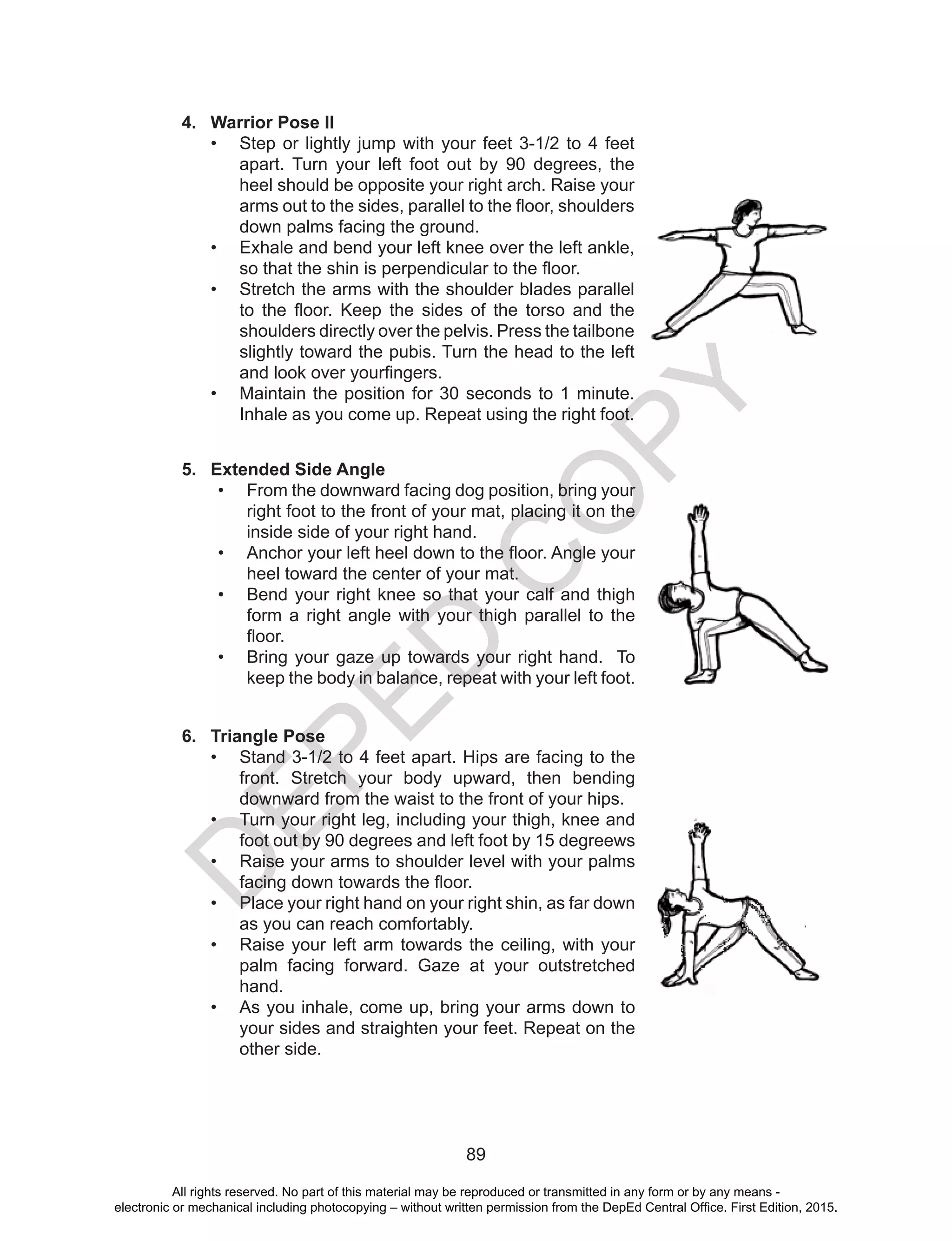P.E. Grade 10 3rd quarter | PDF
