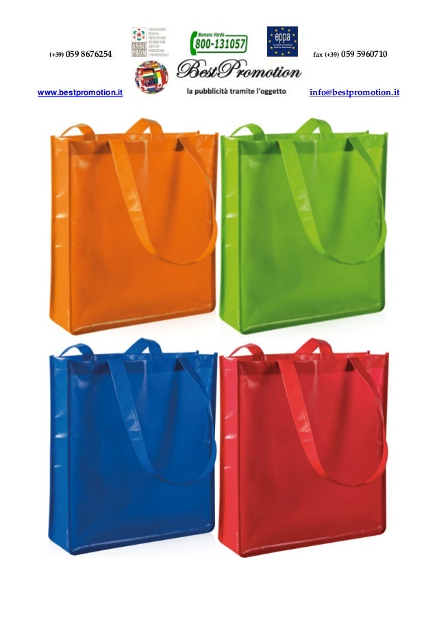 Shopper tnt laminato codice 160028 Gadget aziendali