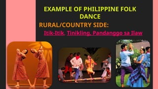 Ilaw Example PE 12 3.TYPE OF DANCE. Different type of dance | PPTX
