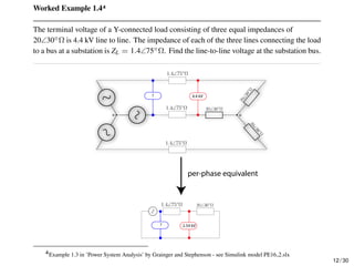 Three phase power Lecture by cardiff University engineering | PDF