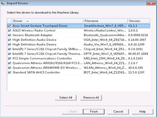 Select Drivers to download

 