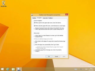 Tasbar and Navigation properties

 