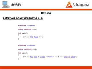 Apresentação
Avisos
- Horário de Aula: 19h10 – 20h50 e 21h10 – 22h00 (Sem emenda de intervalos)
- Celulares desligados, atendam fora da sala caso precisem
- Controlem as conversas paralelas !!!
- Todos os programas foram testados. Teremos menos problemas de compatibilidade
do Dev-C++
- Qual linguagem foi estudada em Programação Estruturada I ?
- Vamos continuar com C++
- Quem ficou de DP em Programação Estruturada I ?
- Estarei a disposição para tirar dúvidas para quem ficou de DP. Podem entrar em
contato por e-mail
- A todos estarei a disposição para tirar dúvidas !!!!
- Vamos ter uma aula animada
- Participação de todos na aula
Prof. Thomás da Costa Programação Estruturada II
 