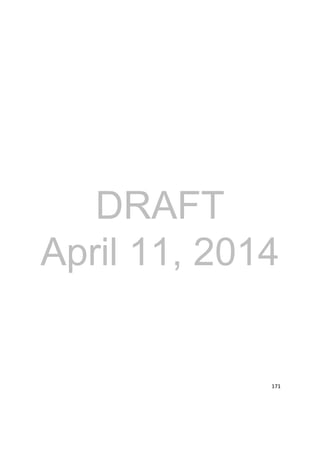 DRAFT 
April 11, 2014 
171 
 