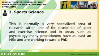 CAREER PATHWAYS IN SPORTS COACHING OUTPUT-BASED PRESENTATION | PPTX