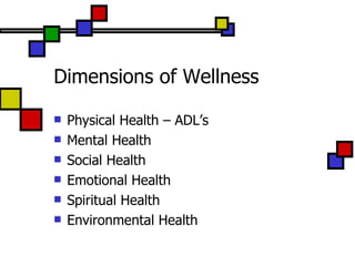 Dimensions of Wellness ,[object Object],[object Object],[object Object],[object Object],[object Object],[object Object]
