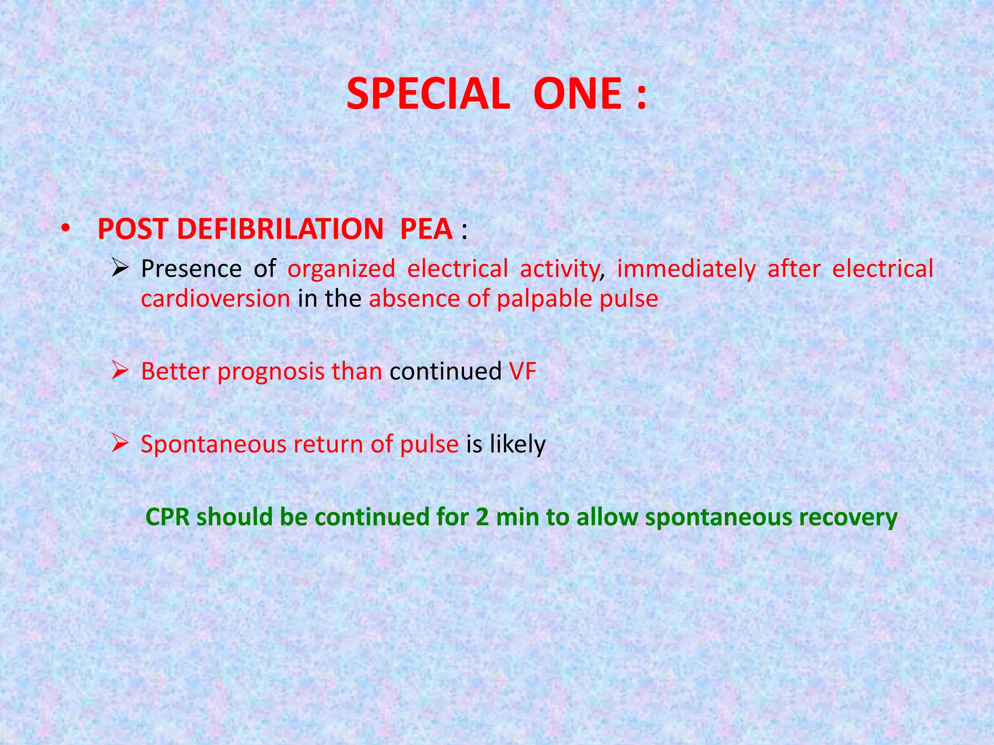 pulseless electrical activity bradycardia Nov 2014 | PPTX