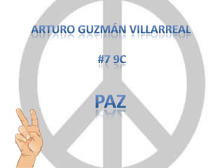 Arturo guzmánvillarreal #7 9c  paz 