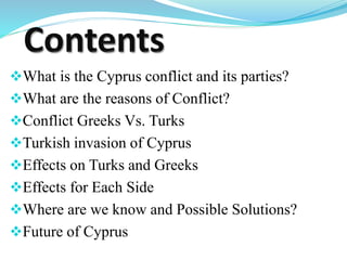 Cyprus Issue(Operation) Northern Cyprus,Greek,Turks,invasion, | PPT