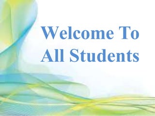 Welcome To
All Students
 