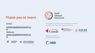 Merci Naps Peace, Conflict and NAP Processes – NAP GN | PPTX