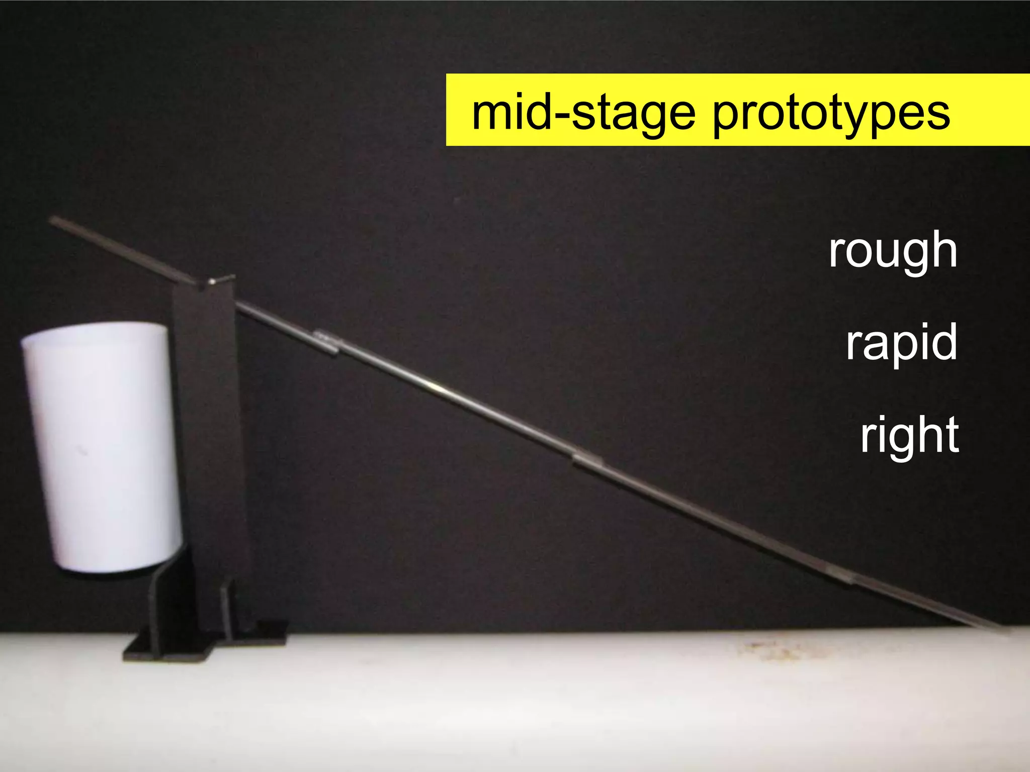  mid-stage prototypesroughrapidright