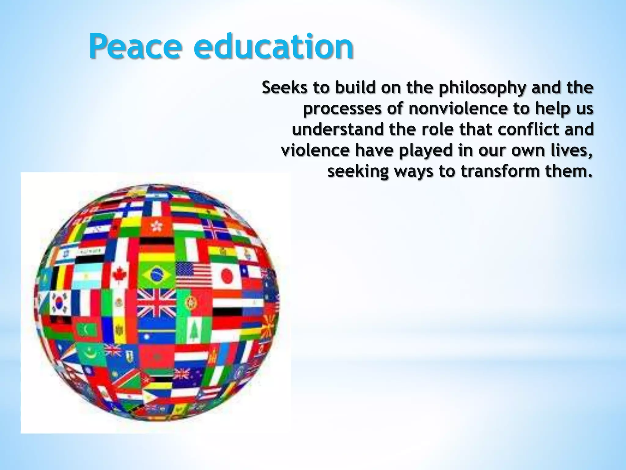 Peace Education in the Philippines | PPTX