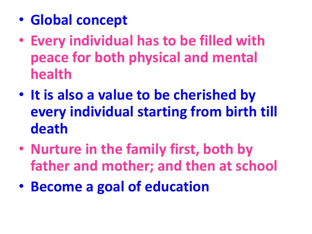 Peace Education